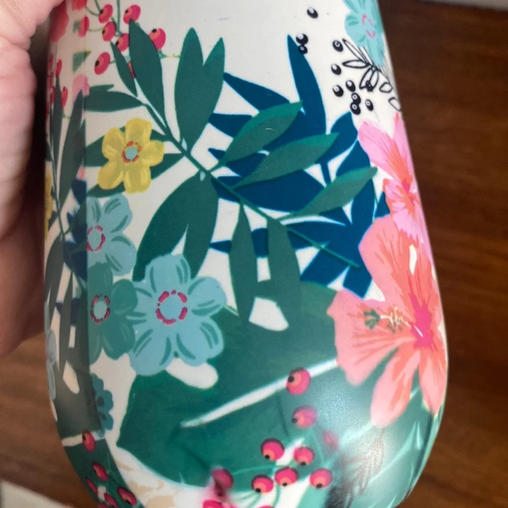 NWT Kohl's Celebrate Together Floral Insulated Travel Tumbler